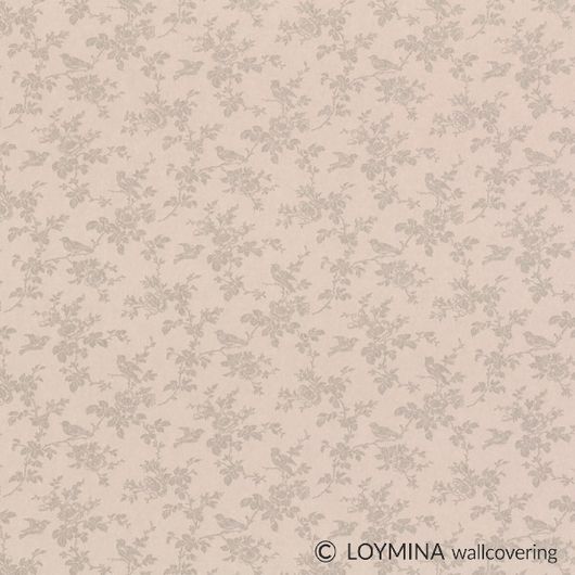 Флизелиновые обои "Songbird" производства Loymina, арт.GT7 002/6, с мелким цветочным рисунком, оплата онлайн